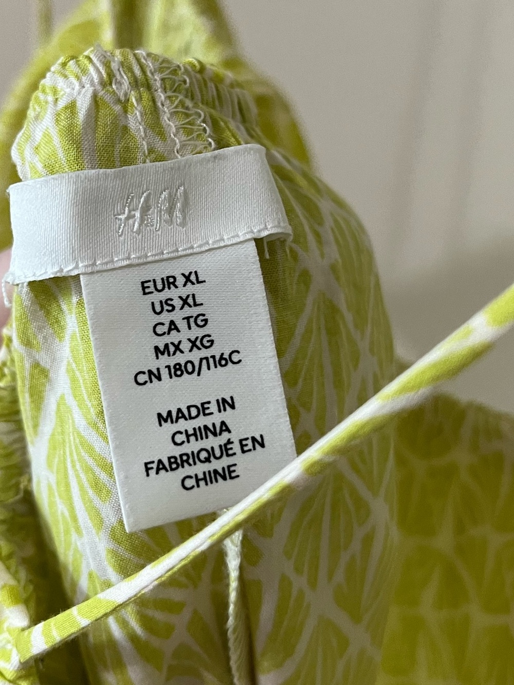 H&M Lime Yellow Ruffled Sundress - Picture 7 of 8